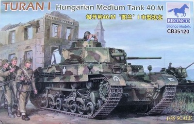 Bronco CB35120 Turan I Hungarian medium TANK Scale 1/35