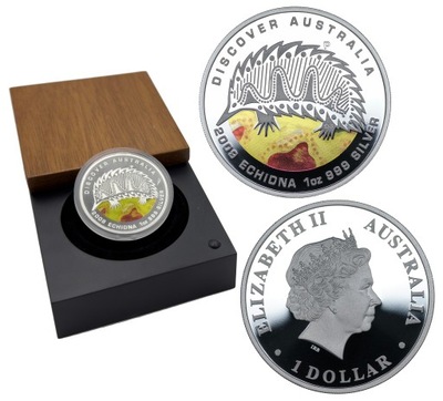 1 Dolar 2009 Australia - Kolczatka Australijska - Uncja czystego srebra