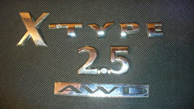 EMBLEMA INSIGNIA INSCRIPCIÓN JAGUAR X-TYPE 2.5 AWD  