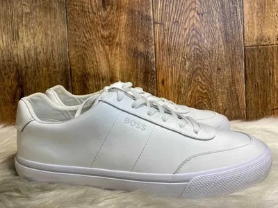 Buty męskie trampki skórzane sportowe Hugo Boss 43