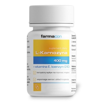 NaturDay L-Karnozyna 400 mg - 30 kapsułek