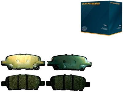 Комплект тормозных колодок тормозных denckermann +gratisy фото №1
