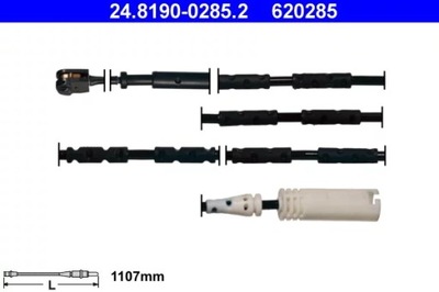 ATE 24.8190-0285.2 CZUJNIK KLOCKOW HAM.BMW 1 E81 