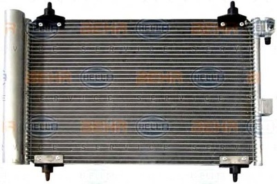 Behr hella конденсатор кондиционера peugeot 406 1,8- фото №1