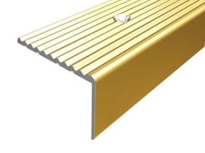 Listwa aluminiowa schodowa 19x15mm dł. 90cm złota