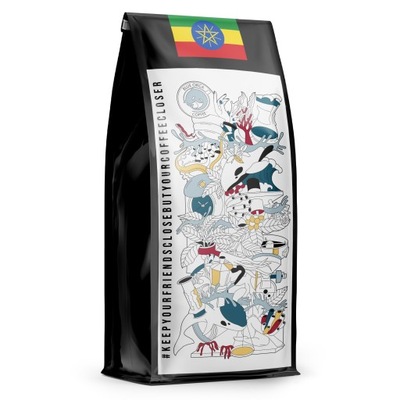 Kawa Specialty 1kg ETHIOPIA Świeżo Palona