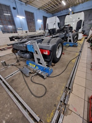 Кабина stralis scania actros daf четверть ремонт powypadkowych выпрямление фото №1