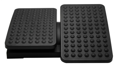 Podnóżek biurowy regulowany dwie platformy