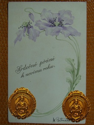 ca.1900 SECESJA N.Rok,Pragelitho Lux Ex.R776