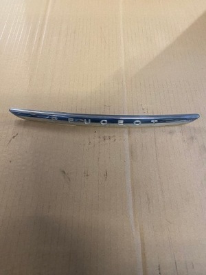 Peugeot 208 эмблема хром крышки багажника 96738457vd фото №1