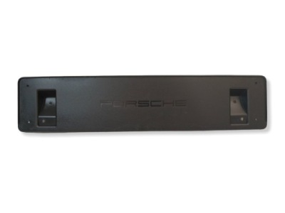 Рамка номерного знака регистрационный porche macan 95b807287q фото №1