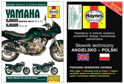 YAMAHA XJ 600 S DIVERSION SECA II (92-03) MANUAL REPARACIÓN +GRATIS 24H  