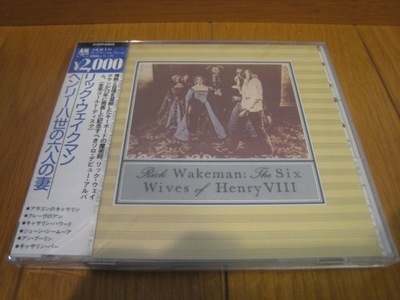 Rick Wakeman-Six Wives Of Henry VIII JAPAN.OBI YES