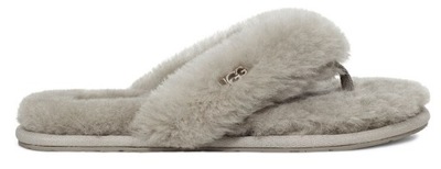 KLAPKI JAPONKI FUTRZANE UGG 1129690 SZARE r.37