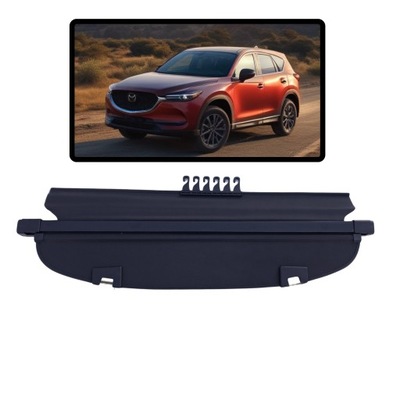 Шторка багажника mazda cx-5 kf 2017+ задняя nowa czarna фото №1
