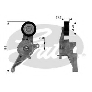 TENSOR CORREA AUDI SKODA VW  