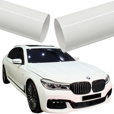 Folia okleina samochodowa połysk biała 152x50cm