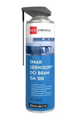 ECOCHEMICAL МАСТИЛО DO BRAM GARAŻOWYCH PROWADNIC 500 ML