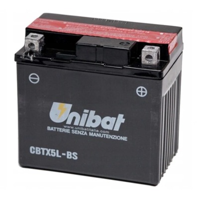 АКУМУЛЯТОР UNIBAT MF AGM 12V 4AH 70A P+