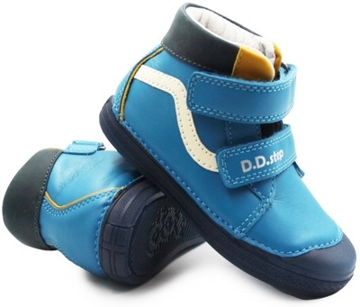 Niebieskie buty na Wiosnę dla chłopca D.D.STEP A049-350AM r. 27