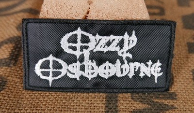Ozzy Osbourne Naszywka Haftowana Logo Ramka