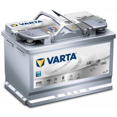 АККУМУЛЯТОР VARTA AGM START-STOP 12V 70AH 760A