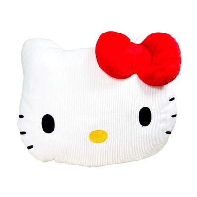 Poduszka kształtka Hello Kitty z kokardką duża