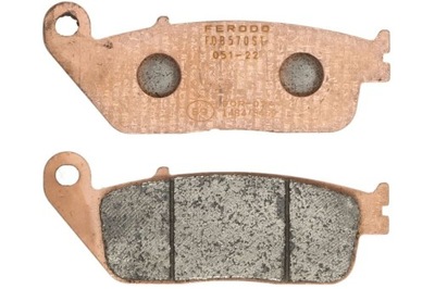 КОЛОДКИ PRZÓD/TYŁ FERODO FDB570ST SINTERED HONDA