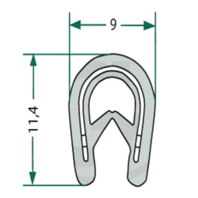 FORRO 1-2,5MM 5M NEGRA  