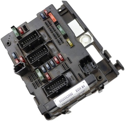 Peugeot 206 307 модуль коробка bsm 9650663980 b4 фото №1