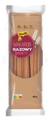 NOVELLE Makaron razowy spaghetti 400G