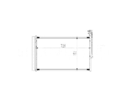 RADUADOR DE ACONDICIONADOR VW TOUAREG 2010- 7P0820411A  