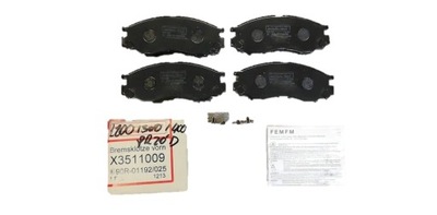 ZAPATAS DE FRENADO PARTE DELANTERA MITSUBISHI L200 96 X3511009  