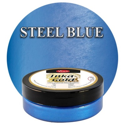 Pasta metaliczna Inka Gold 62,5g steel blue 914