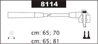 Дроти запалювання fiest mk 3,4,5 mazda 121 фото №1
