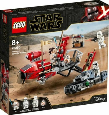 LEGO STAR WARS 75250 Pościg na Śmigaczach BB-8 Rey