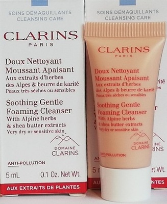 CLARINS SOOTHING GENTLE FOAMING CLEANSER 5ml.(60)