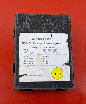 Vw volkswagen passat b8 модуль / блок управления keyless 3q0959435a фото №1