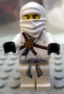 Lego Ninjago njo001 Zane FIGURKA U