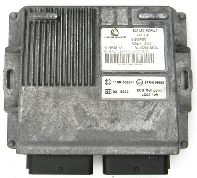 616554000 landi renzo renault блок керування бортовий комп'ютер lpg фото №1