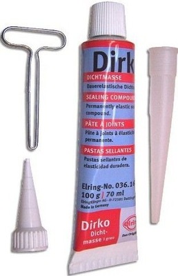 ELRING DIRKO PESO USZCZ. SILICONA NEGRO 70ML  