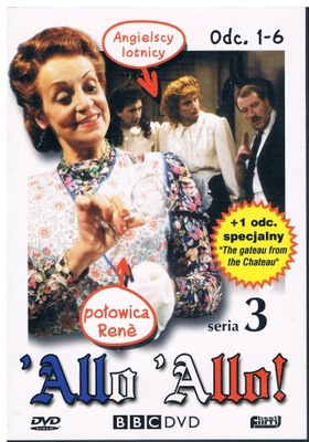 ALLO ALLO! SERIA 3 ODC. 1-6 [DVD]