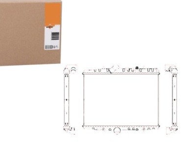 Nrf радіатор wody citroen c5 i 2.2 hdi dc4hxb. d фото №1