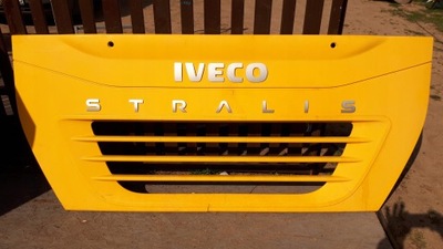 Капот решётка радиатора iveco stralis i 02-07 жёлтая 4+/5pń фото №1