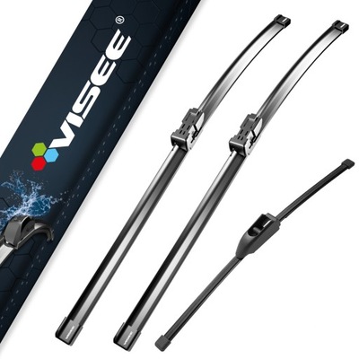 WIPER BLADES VISEE FRONT + REAR FOR JAGUAR F-PACE 09.2015-  