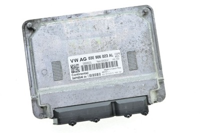 Бортовий комп'ютер polo 1.2 03e906023al 5wp4054604 фото №1