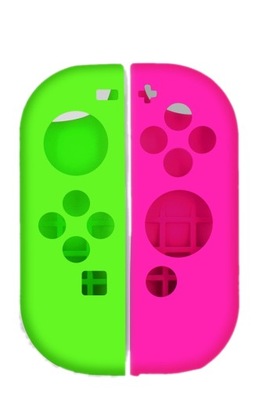 RÓŻOWO ZIELONE ETUI NA JOY-CON NINTENDO SWITCH