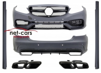 Бампер перед задні mercedes w212 -16 рестайлінг  e63 amg b фото №1