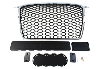 Grill Audi A3 8P RS-Style Chrome-Black 05-09