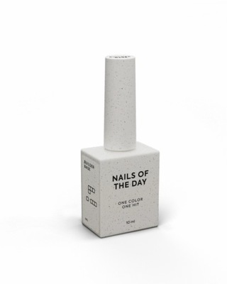 NAILSOFTHEDAY Builder Base Strong Gel – żel-baza pod twarde materiały, 10 m